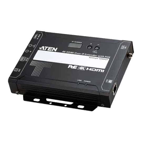 (image for) Aten VE8952T 4K HDMI over IP Transmitter with PoE